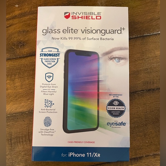 Zagg INVISIBLE SHIELD glass elite visionguard+ - Picture 1 of 7